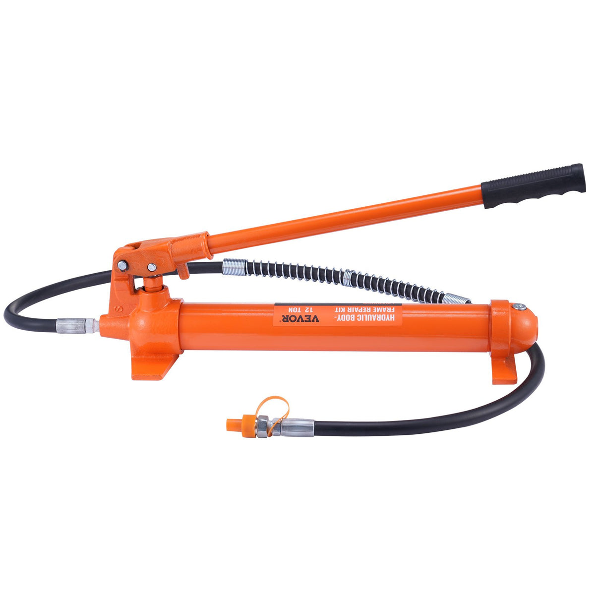VEVOR 12 Tonne Hydraulic Floor Jack with Air Pump, Lift and Cylinder Frame, Porta Power Repair Kit