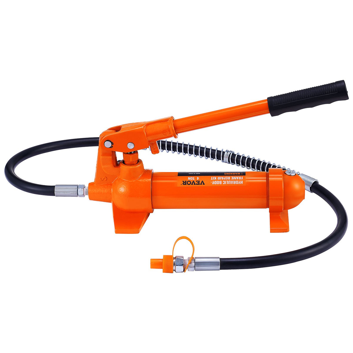 VEVOR Portable Hydraulic Lift Kit, 4 t Lifting Capacity, with 1.2 m Oil Hose, for Car Body Repair, Trucks and Agricultural Machinery, Includes Storage Box