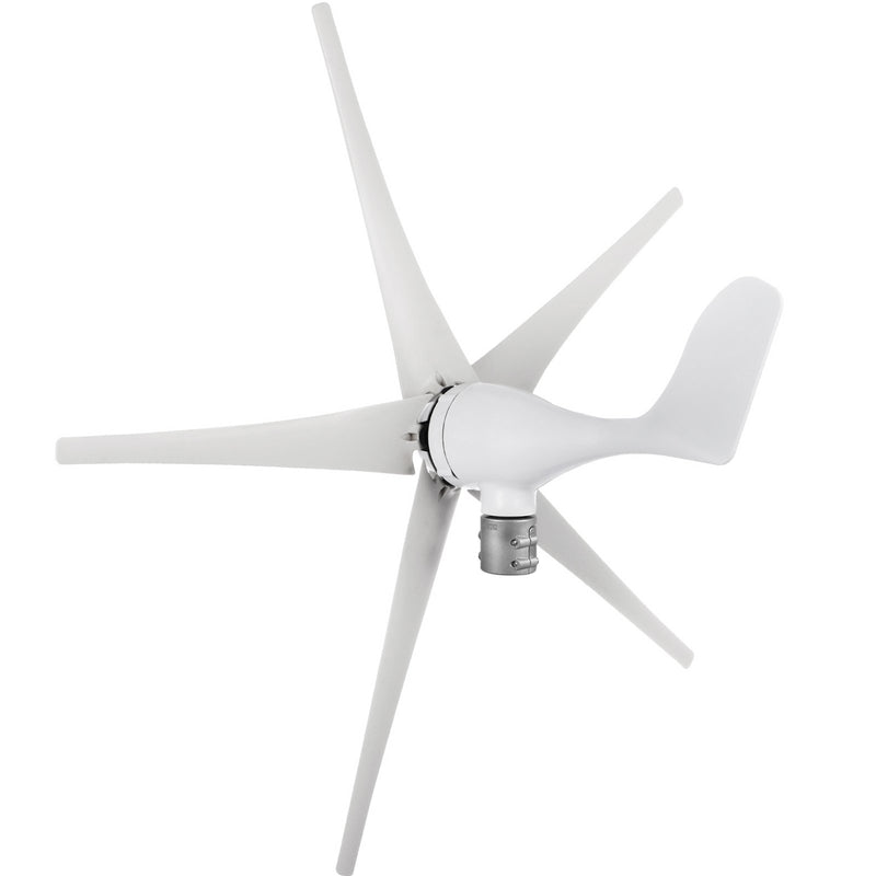 VEVOR 500W vēja turbīna, 12V DC, ar 5 asmeņiem, paredzēta dārza un ielas apgaismojumam, ar lādētāja kontrolieri