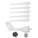 VEVOR 500W vēja turbīna, 12V DC, ar 5 asmeņiem, paredzēta dārza un ielas apgaismojumam, ar lādētāja kontrolieri