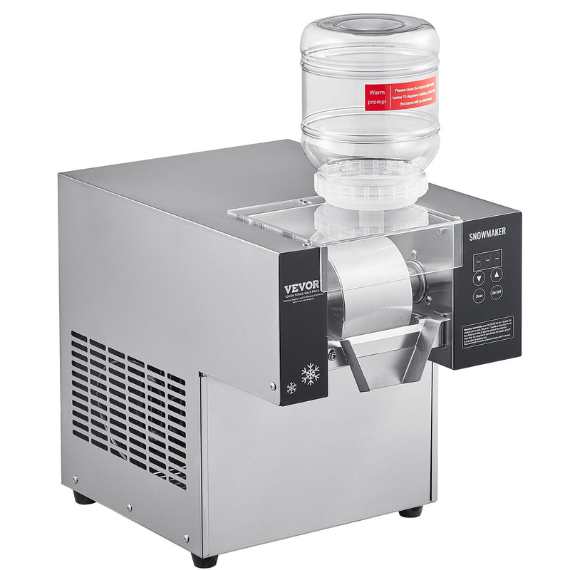 Коммерческая машина VEVOR sniegpārsluledus, 80 кг/24 ч, нержавеющая сталь, нержавеющая сталь, пагатавошанай