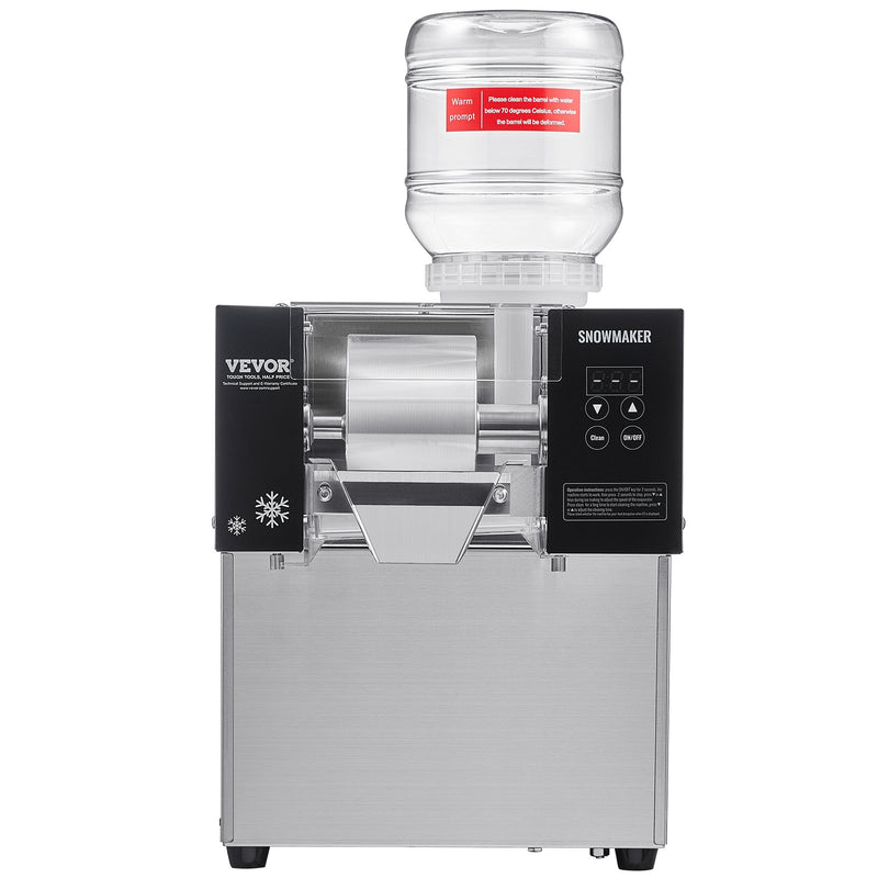 Коммерческая машина VEVOR sniegpārsluledus, 80 кг/24 ч, нержавеющая сталь, нержавеющая сталь, пагатавошанай