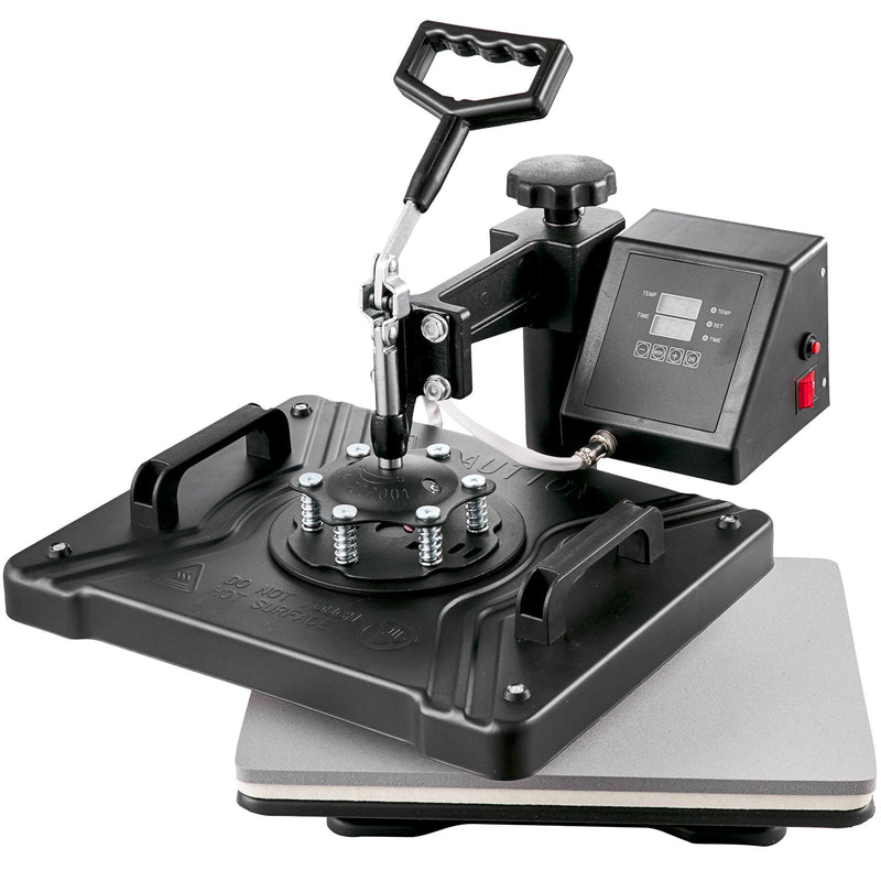 VEVOR 5-in-1 termopreses iekārta 38x30 cm, T-kreklu, krūžu, cepuru un šķīvju siltuma pārneses iekārta