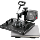 VEVOR 6-in-1 termoprese 38x30 cm | T-kreklu, krūžu, cepuru un šķīvju sublimācijas drukas iekārta