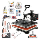 VEVOR 8-in-1 termoprese – 38 x 30 cm daudzfunkcionāla siltuma pārneses iekārta T-krekliem, krūzēm, cepurēm un šķīvjiem sublimācijas drukai