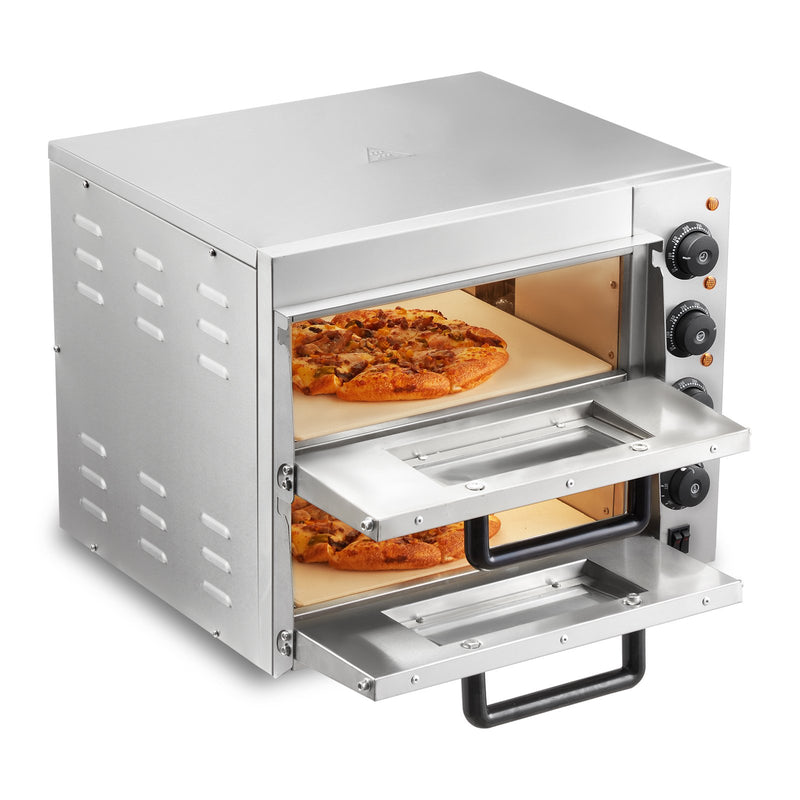 VEVOR komerciālā galda picas krāsns, elektriskā, līdz 35,6 cm picām