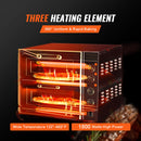 VEVOR komerciālā galda picas krāsns, elektriskā, līdz 35,6 cm picām