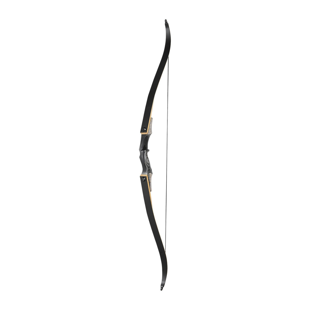 Recurve Bow Archery Set — 152 cm Takedown Wooden Bow for Right-Handers with Ergonomic Grip, Suitable for Training and Target Shooting (13.6 lbs), for Beginners and Experienced Archers