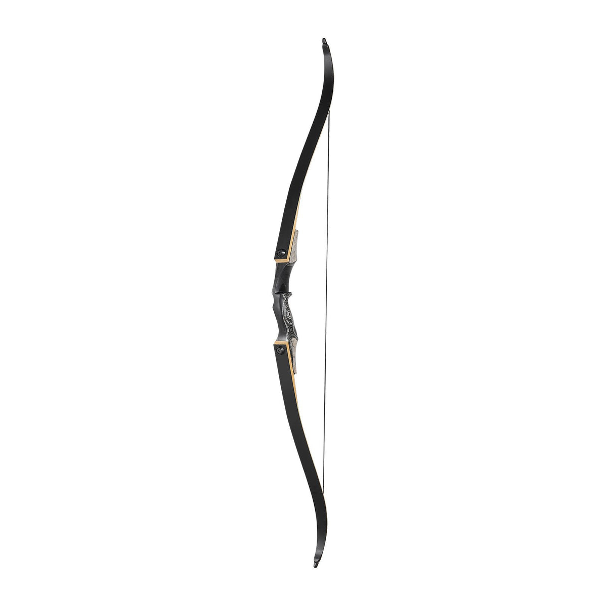 VEVOR Sports Recurve Bow Set with Training Arrows, 152 cm Takedown Wooden Bow with Ergonomic Handle – Suitable for Target Shooting Beginners and Experienced Users