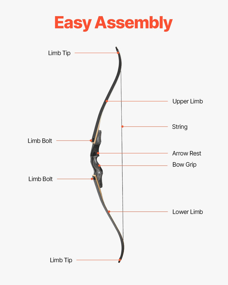 Lokšaušanas komplekts ar recurve loku un bultām, 152 cm koka izjaucamais loks labročiem ar ergonomisku rokturi, treniņiem, mērķšaušanai un medībām, iesācējiem un pieredzējušiem, 15,9 kg