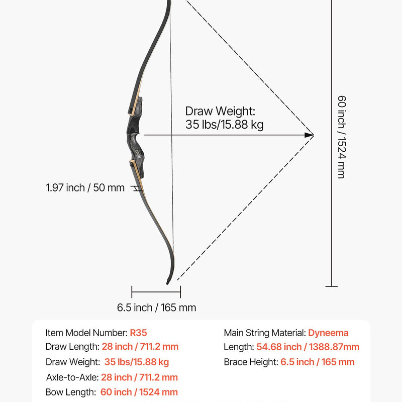 Lokšaušanas komplekts ar recurve loku un bultām, 152 cm koka izjaucamais loks labročiem ar ergonomisku rokturi, treniņiem, mērķšaušanai un medībām, iesācējiem un pieredzējušiem, 15,9 kg