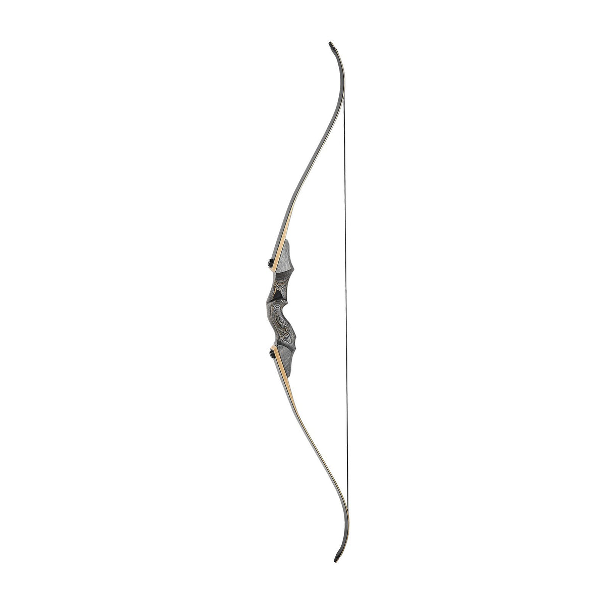 VEVOR Sports and Training Archery Set with Recurve Bow and Arrows — 152 cm Takedown Wooden Bow for Right-Handers with Ergonomic Grip, Suitable for Target Shooting Beginners and Experienced Users (20.4 lbs)