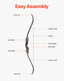 Lokšaušanas komplekts ar recurve loku un bultām, 152 cm koka izjaucamais loks labročiem ar ergonomisku rokturi, treniņiem, mērķšaušanai un medībām, iesācējiem un pieredzējušiem, 22,7 kg