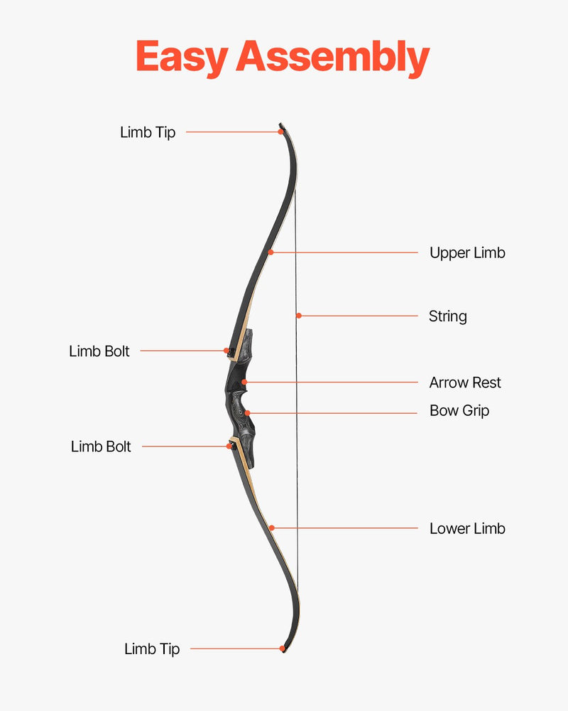 Lokšaušanas komplekts ar recurve loku un bultām, 152 cm koka izjaucamais loks labročiem ar ergonomisku rokturi, treniņiem, mērķšaušanai un medībām, iesācējiem un pieredzējušiem, 22,7 kg