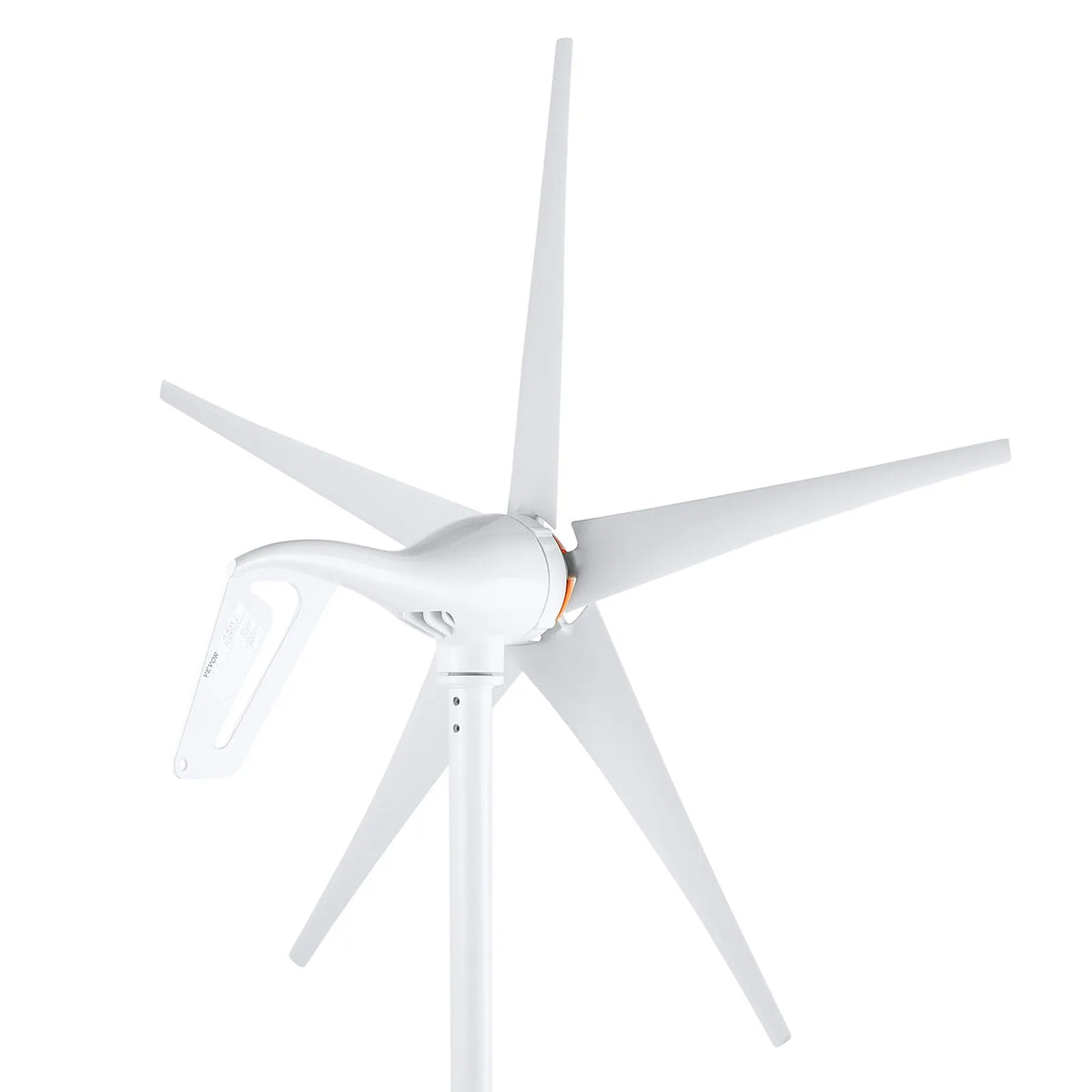 VEVOR 500 W vēja turbīnasģenerators 12 V ar MPPT kontrolieri, 5 lāpstiņas, palaišanās vēja ātrums 2,5 m/s, regulējams vēja virziens, piemērots mājām, fermām, kemperiem un laivām