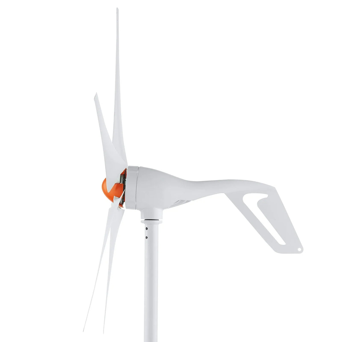 VEVOR 500 W vēja turbīnasģenerators 12 V ar MPPT kontrolieri, 5 lāpstiņas, palaišanās vēja ātrums 2,5 m/s, regulējams vēja virziens, piemērots mājām, fermām, kemperiem un laivām