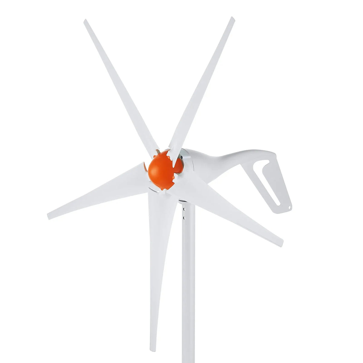 VEVOR 500 W vēja turbīnasģenerators 12 V ar MPPT kontrolieri, 5 lāpstiņas, palaišanās vēja ātrums 2,5 m/s, regulējams vēja virziens, piemērots mājām, fermām, kemperiem un laivām
