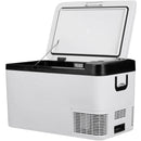 VEVOR 12 V auto ledusskapis-saldētava, 21 l, vienas zonas, ar lietotnes vadību un riteņiem, 12/24 V DC un 100–240 V AC, elektriskais kompresora dzesētājs automašīnām, kemperiem, laivām un lietošanai mājās