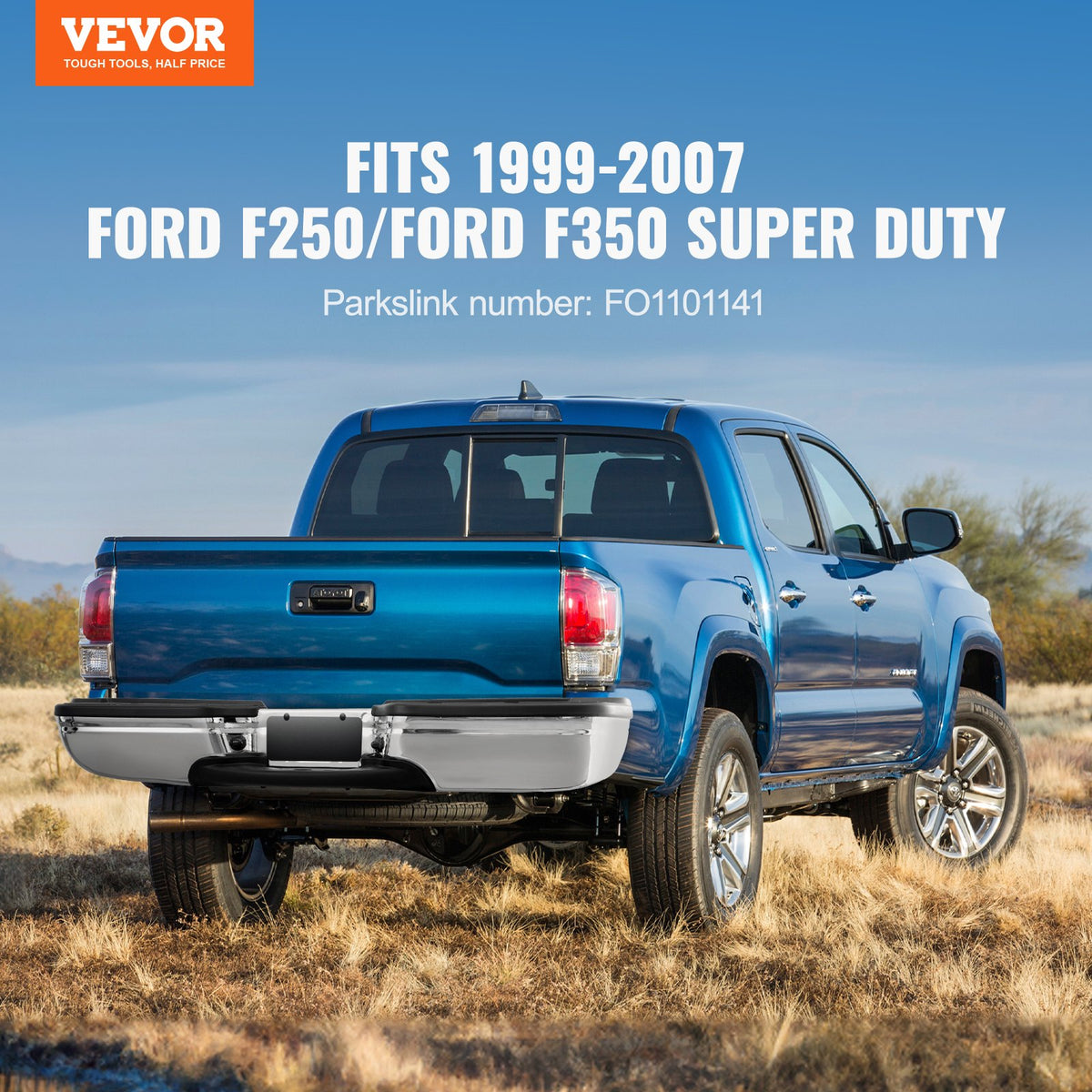 Rear Steel Bumper Ford F250/F350 Super Duty (1999–2007)