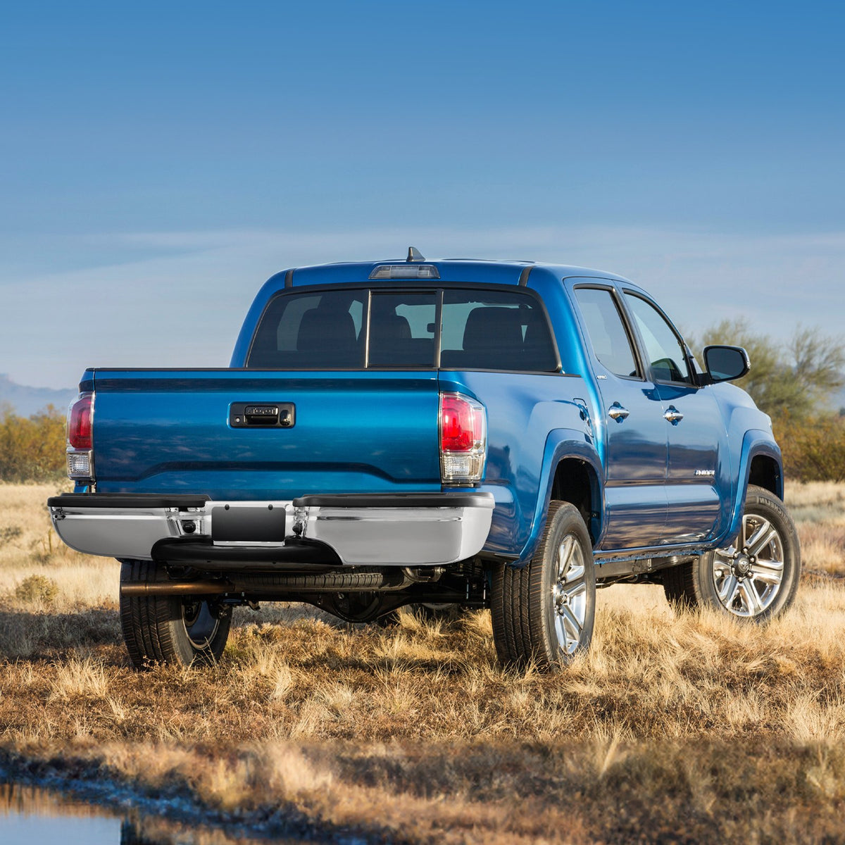 Rear Steel Bumper Ford F250/F350 Super Duty (1999–2007)