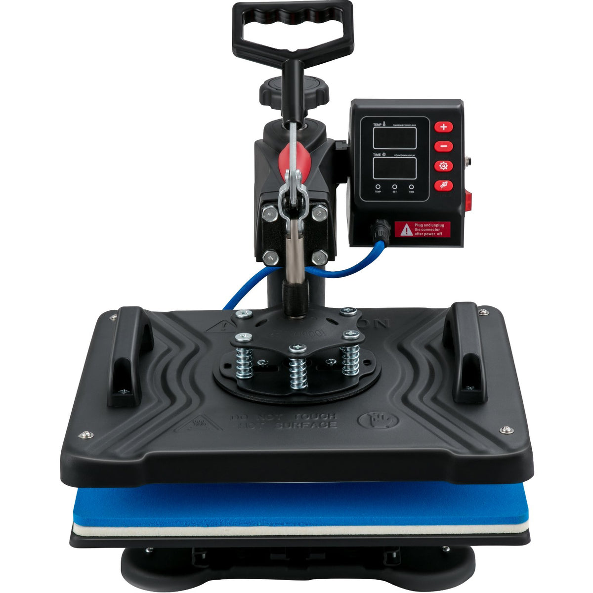 VEVOR kuumpress 30 × 38 cm 5-in-1, 1250 W, T-särkidele, taldrikutele, kruusidele ja tassidele