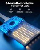 VEVOR 12 000 W saules ielas lampa āra apstākļiem, 900 000 lm, augstas jaudas LED prožektors autostāvvietām ar krēslas–rītausmas režīmu, dalītā tipa drošības apgaismojums ar RF tālvadību, IP65, piebraucamajam ceļam un pagalmam