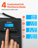 VEVOR digitālā pasta svari, dubultā precizitāte 20 g / 100 g, komerciālie svari līdz 300 kg ar Hold/Tare funkciju un LCD displeju, piemēroti sūtījumiem, pasta pakām un bagāžai, iekļauta baterija un uzlādes kabelis