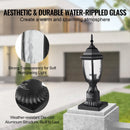 Āra lampas stabiņa gaismeklis ar Dusk-to-Dawn sensoru, 400 mm, staba vai pamatnes stiprinājums