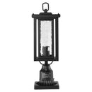 2 gab. Āra lampu stabi ar krēslas-rītausmas sensoru, 450 mm, piestiprināšanai pie staba vai pamatnes