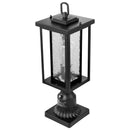 2 gab. Āra lampu stabi ar krēslas-rītausmas sensoru, 450 mm, piestiprināšanai pie staba vai pamatnes