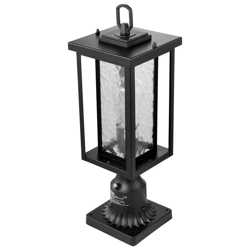 2 gab. Āra lampu stabi ar krēslas-rītausmas sensoru, 450 mm, piestiprināšanai pie staba vai pamatnes