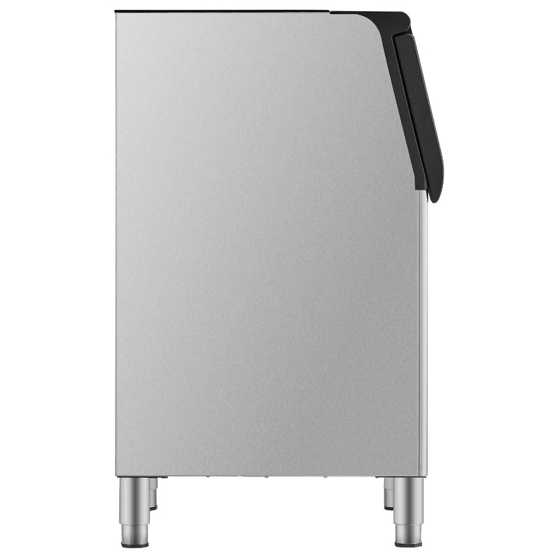 Komerciālais ledus uzglabāšanas konteiners, 136 kg ietilpība, ar regulējamām neslīdošām gumijas kājām, piemērots restorāniem, viesnīcām un dzērienu tirdzniecības vietām