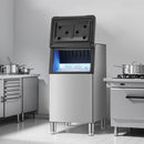 Komerciālais ledus uzglabāšanas konteiners, 136 kg ietilpība, ar regulējamām neslīdošām gumijas kājām, piemērots restorāniem, viesnīcām un dzērienu tirdzniecības vietām