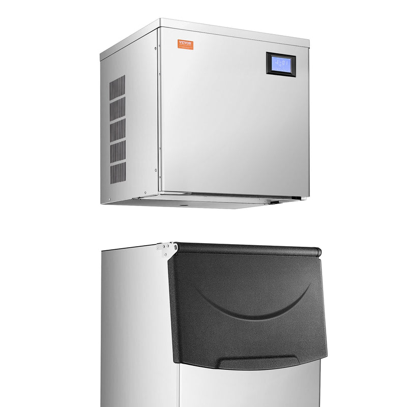 VEVOR komerciālais ledus ražotājs 181 kg/dienā pašattīroša mašīna