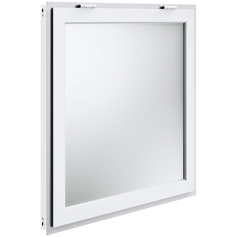 Izsniegšanas logs ar nojumīti 91×91 cm pārvietojamai ēdināšanai (piekabe)