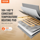 VEVOR saliekama apsildāma kaķu mājiņa ar sildpaliktni, zaļa, vidēja izmēra