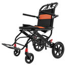 VEVOR transporta ratiņkrēsls no alumīnija sakausējuma, salokāms, sēdekļa platums 45,7 cm, slodze līdz 99,8 kg - ZEMLETES.LV