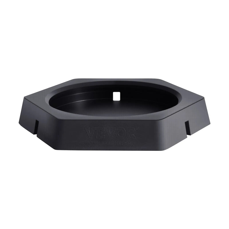 VEVOR RV izlīdzināšanas paliktņi 4 gab., gumijas domkrata stabilizatori 25,4 cm apaļiem balstiem, 2268 kg nestspēja katram, kemperiem, piekabēm un A/C klases dzīvojamajiem automobiļiem