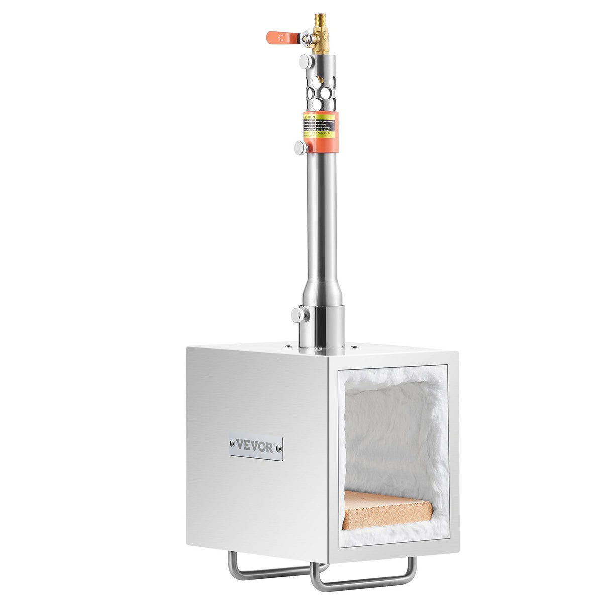 VEVOR Portable Propane Forge with 1 Burner, 1433 °C, for Metalworking and Knife Forging