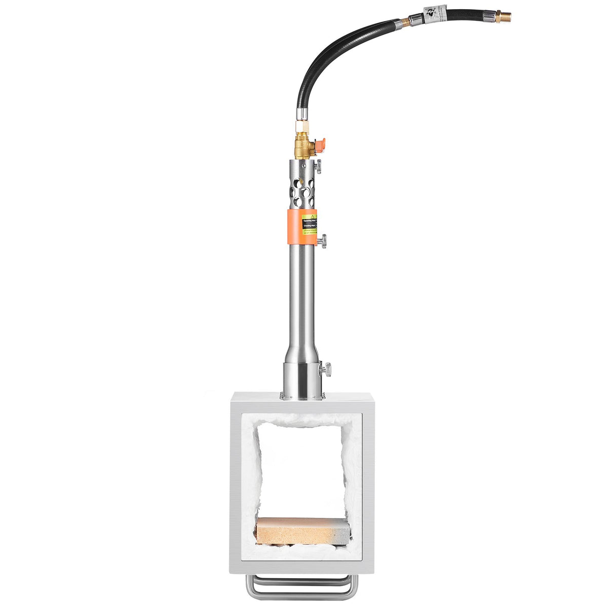 VEVOR Portable Propane Forge with 2 Burners, 1427 °C, for Metalworking and Knife Forging, Second Model