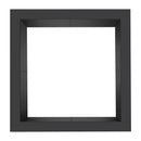 VEVOR kvadrātveida ugunskura gredzens – 91 × 91 cm ārējais tērauda DIY ugunskura ieliktnis