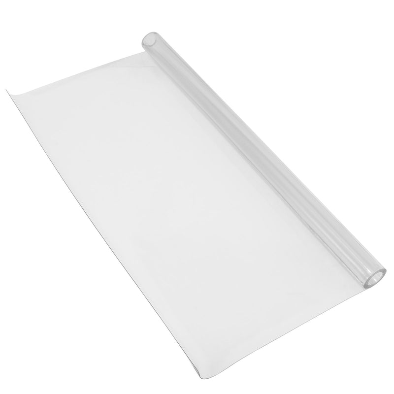 VEVOR plastmasas galda pārklājs 107 x 198 cm, 1,5 mm biezs, caurspīdīgs, ūdensizturīgs