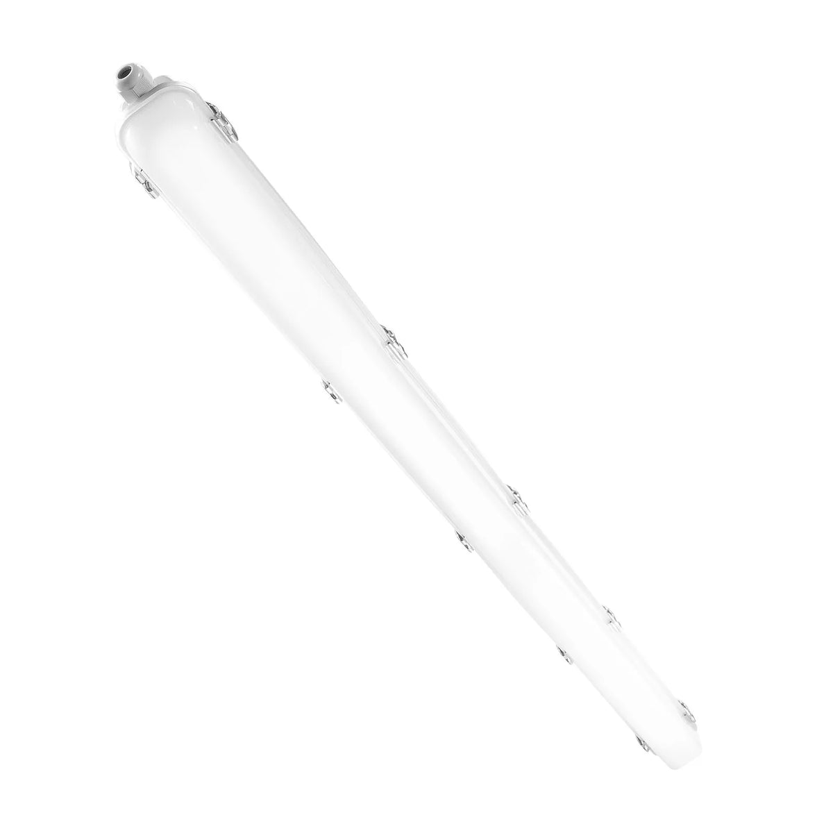 1270 mm LED Moisture-Proof Light Fixture, Selectable Power 60 W / 50 W / 40 W, 5000 K, Adjustable Luminous Flux 5400 / 6400 / 7400 lm, IP65 Waterproof, Suitable for Car Parks, Warehouses, Freezers, Car Washes, Pack of 4