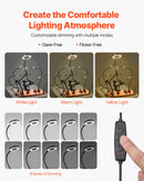 Magnētiskā lodēšanas palīgstacija ar trešo roku, 4 regulējamām svirām, skavu, 3x LED palielināmo lampu, 4 PCB turētājiem un 360° karstā gaisa pistoles turētāju, lodēšanas palīgs elektronikas remontam, rokdarbiem un DIY projektiem