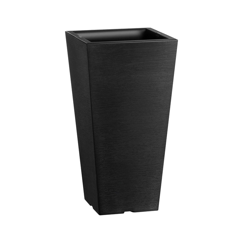Augsti stādītāji, komplekts ar 2 kvadrātveida konusveida stādītājiem, 56 cm, piemēroti āra un iekštelpu lietošanai