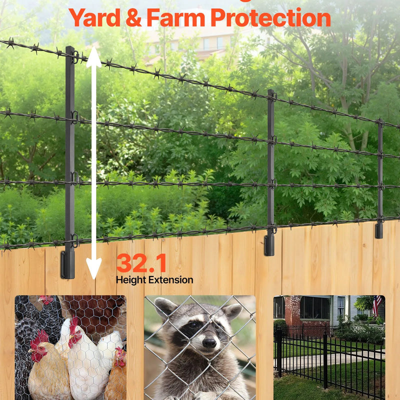 Žoga pagarinājuma rokas, virsmas montāžai, 12 gab., 81,5 cm