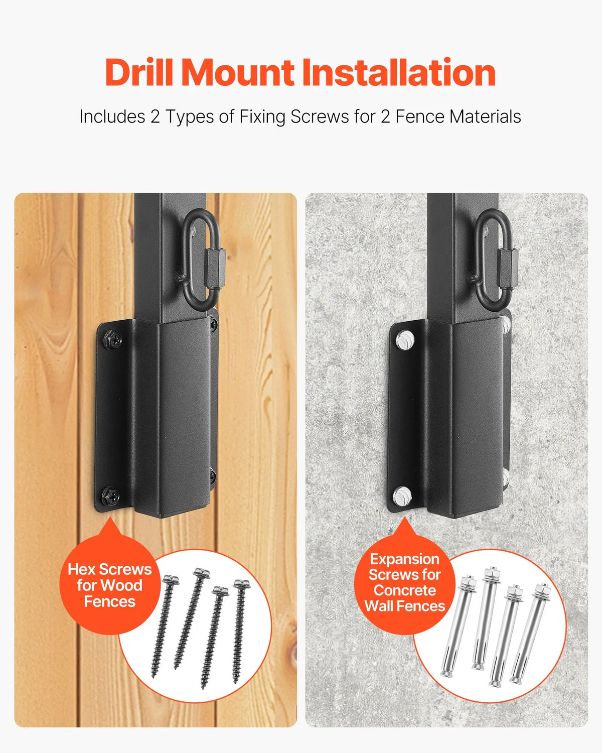Fence Extension Handles, Surface Mount, 12 pcs, 81.5 cm