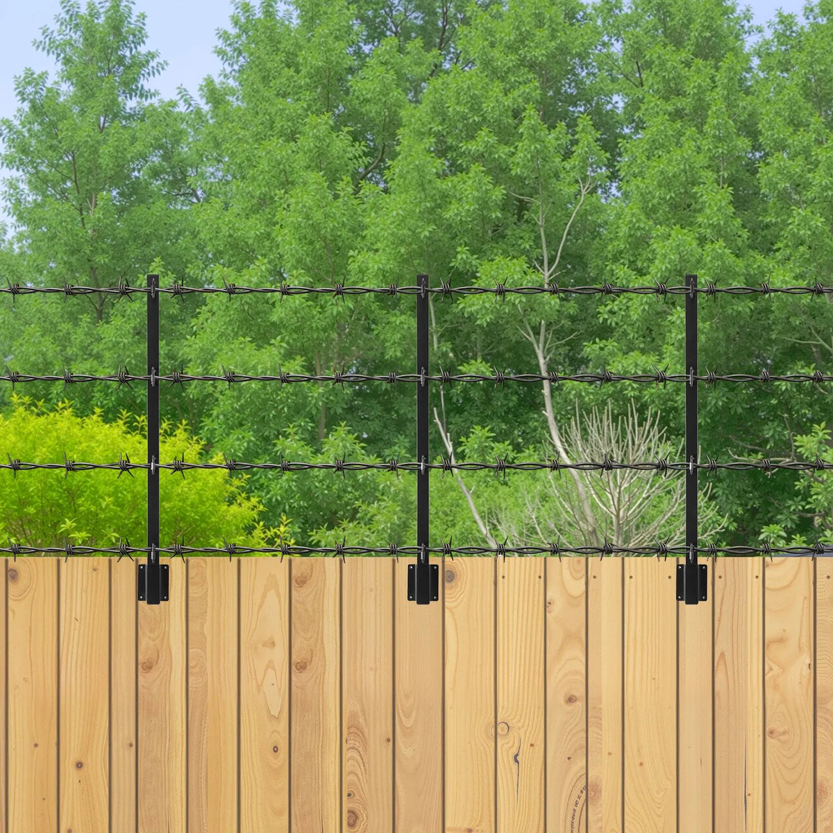 Fence Extension Handles, Surface Mount, 12 pcs, 81.5 cm