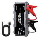 AVAPOW G03 automašīnas akumulatora palaišanas ierīce 2000 A, 12 000 mAh, ar QC 3.0 USB izeju un LED lukturi, melna