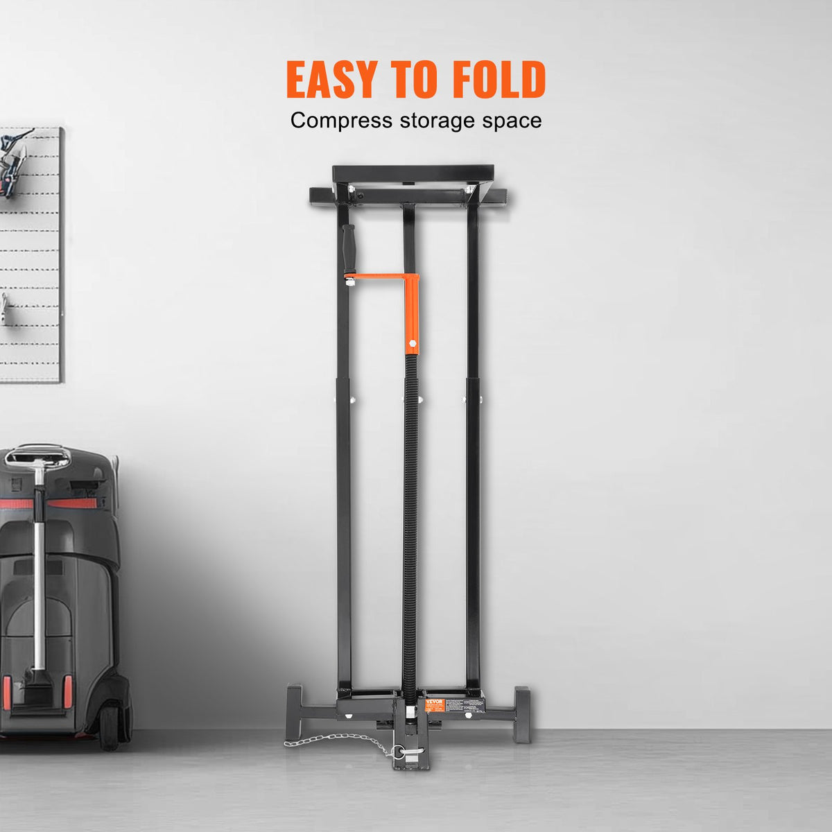 VEVOR zāles pļāvēja pacēlājs, 399 kg, pacelšanas augstums 600 mm
